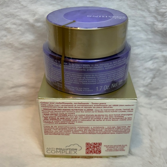 Clarins Nutri-Lumière Revive Cream Full Size 50ml/1.7 oz - Picture 3 of 6